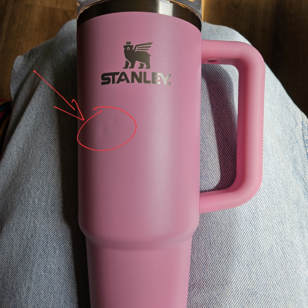 Stanley Pink Tumbler with Handle